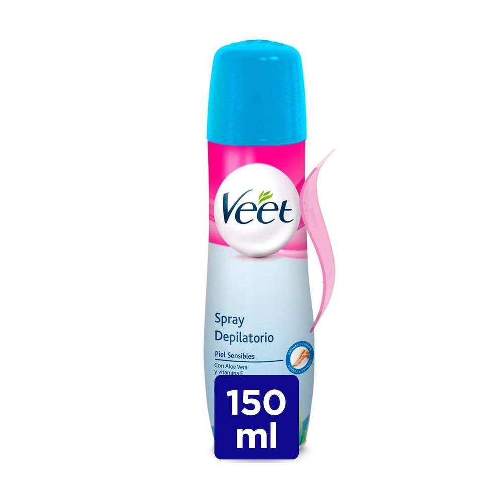 Spray Depilatorio para Pieles Sensibles VEET 150ML