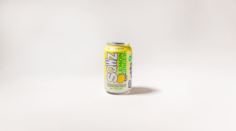 Sqwz - Sparkling lemon ginger lemonade