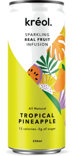 Kreol Tropical Pineapple 330mL