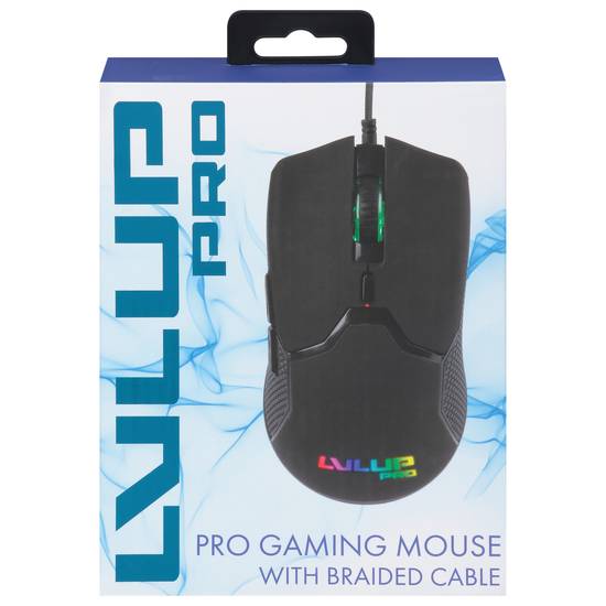 Level Up Pro Gaming Mouse With Braided Cable (black)