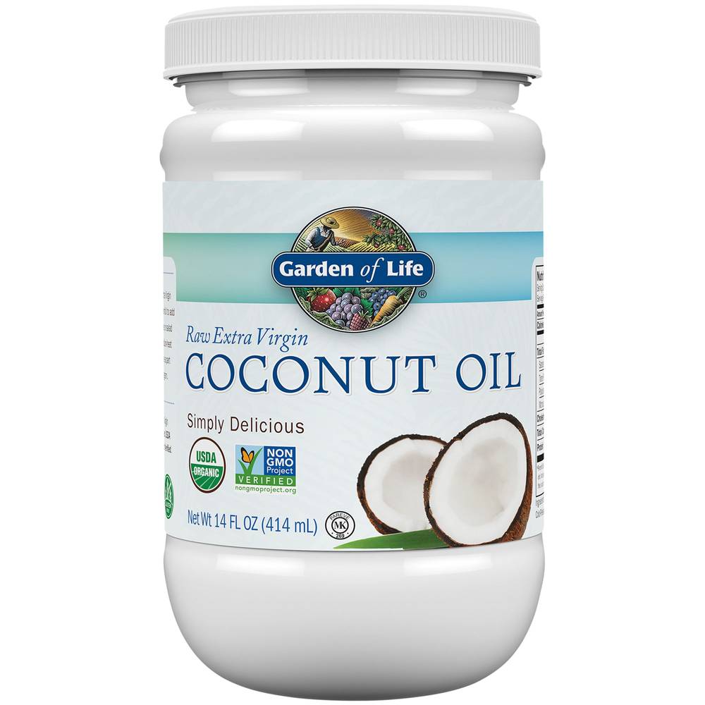 Garden of Life Raw Organic Extra Virgin Coconut Oil (14 fl oz)