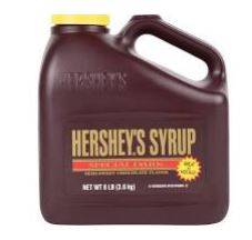 Hershey's - Dark Chocolate Syrup - gallon Jug