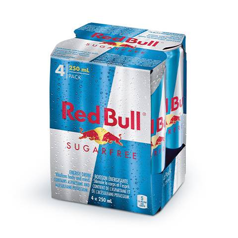 Red Bull Sugar Free Energy 250ml - 4 Pack