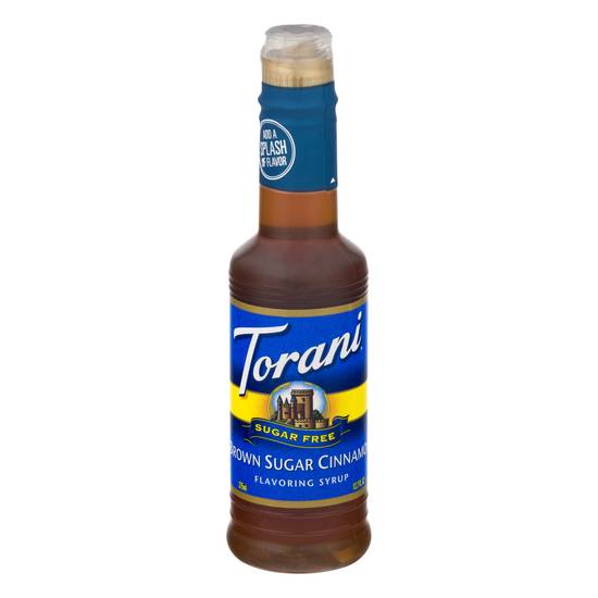 Torani Sugar Free Brown Sugar Cinnamon Flavoring Syrup (375 ml)