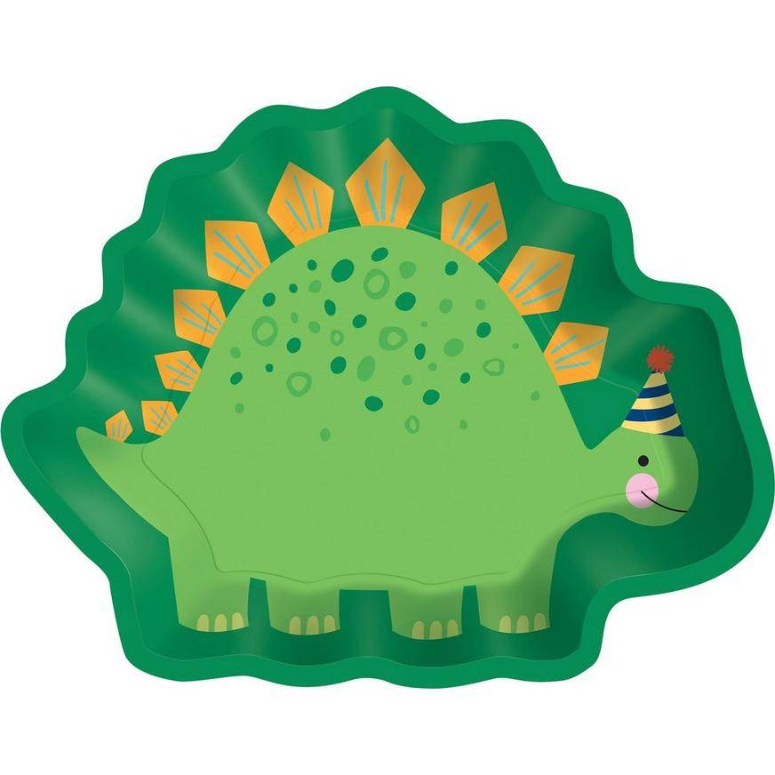 Party City Dino-Mite Dinosaur Lunch Plates
