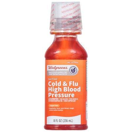 Walgreens Daytime Cold & Flu High Blood Pressure