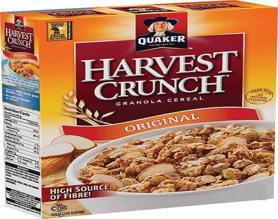 Quakers HarvestCrunch Granola Cereal