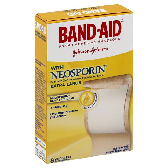 Band-Aid Neosporin Adhesive Bandages (8 ct)