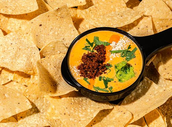 Hillbilly Queso & Chips - 1/2