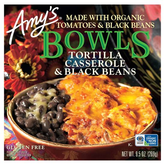 Amy's Bowls Gluten Free Tortilla Casserole & Black Beans