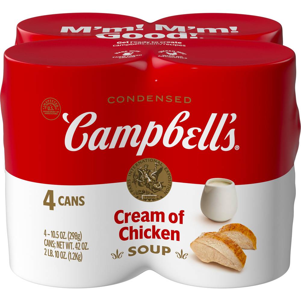 Campbell's Cream Of Chicken (4 x 10.5 oz)