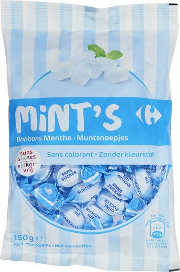 Carrefour - Mint's bonbons menthe sans sucres, Delivery Near You