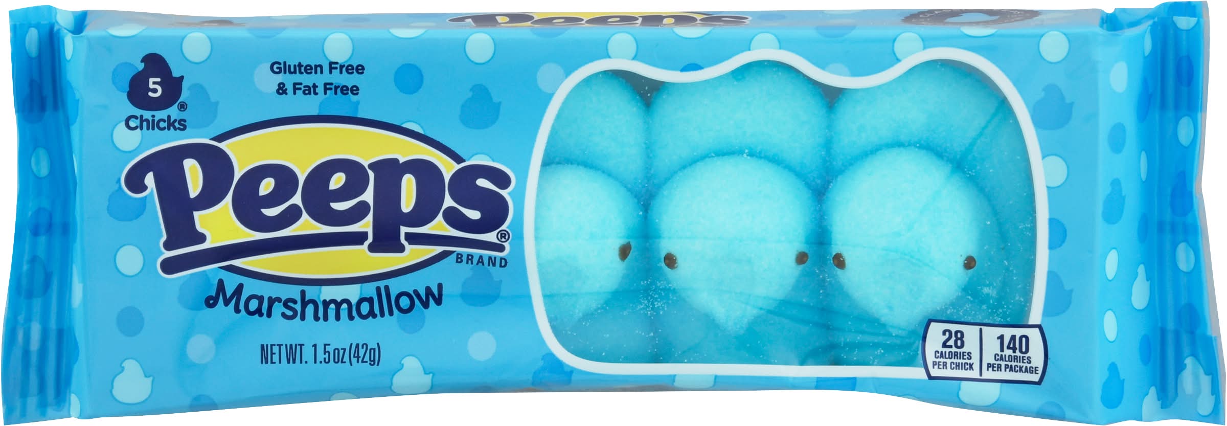 Peeps Gluten & Fat Free Blue Marshmallow Chicks (1.5 oz)