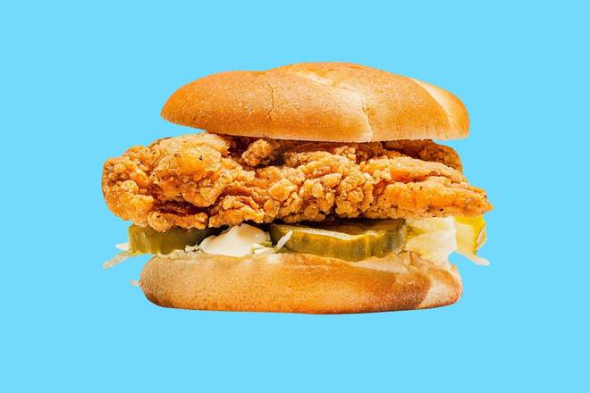 Order Crispy Chicken Tender Sandwich food online from MrBeast Burger store, Riverhead on bringmethat.com