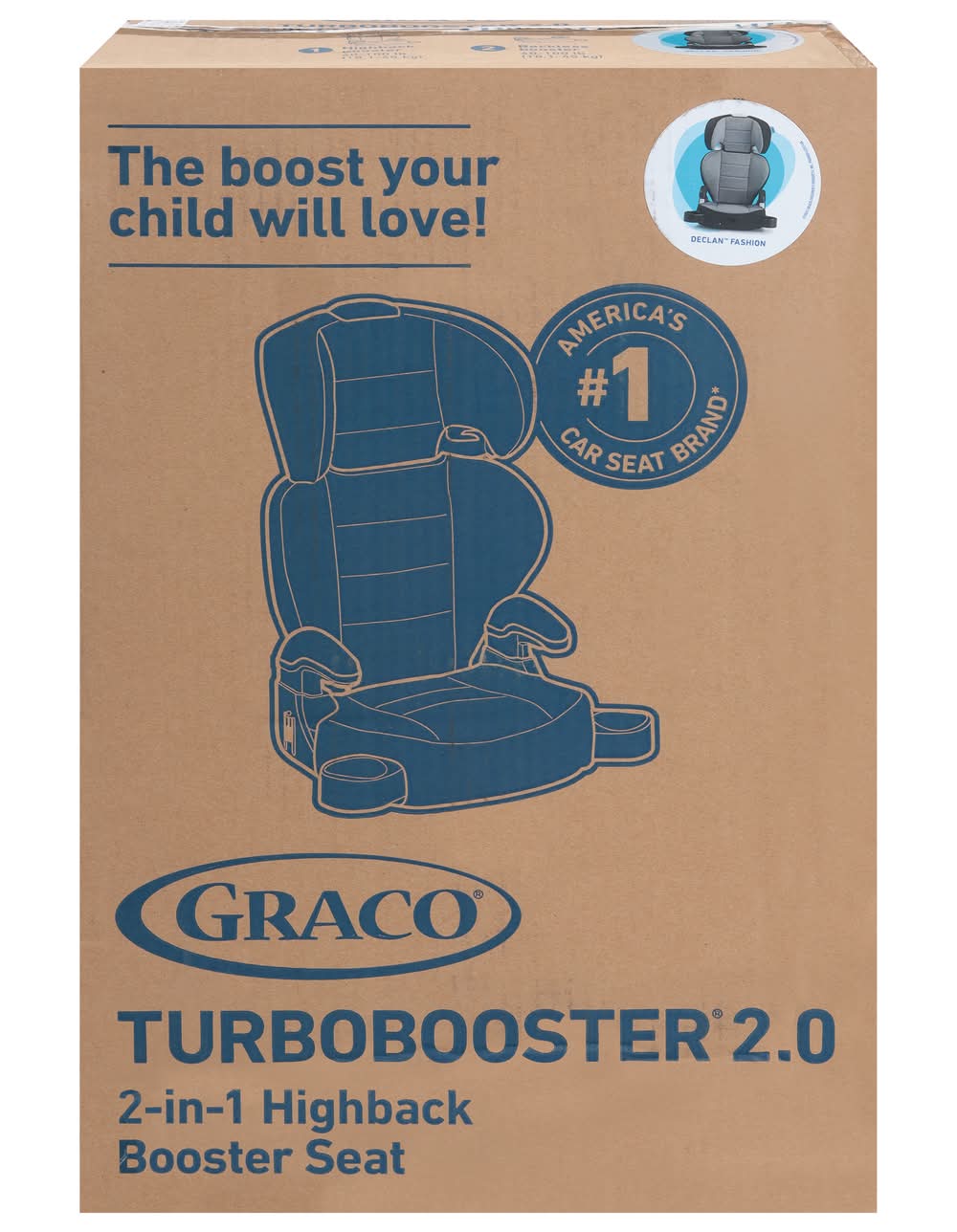 Graco Turbobooster 2.0 2-in-1 Highback Booster Seat
