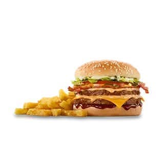 Double Cheesy Bacon Burger