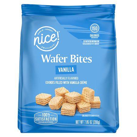 Nice! Wafer Bites, Vanilla (7.05 oz)