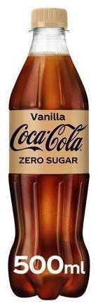 Coca-Cola Zero Sugar Vanilla 500ml