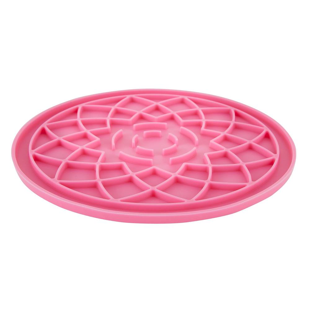 Top Paw Puzzle Slow Feeder Mat, Pink