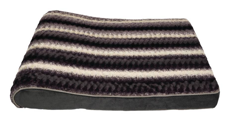Play On Striped Orthopedic Lounge Dog Bed, 30x40x6 in