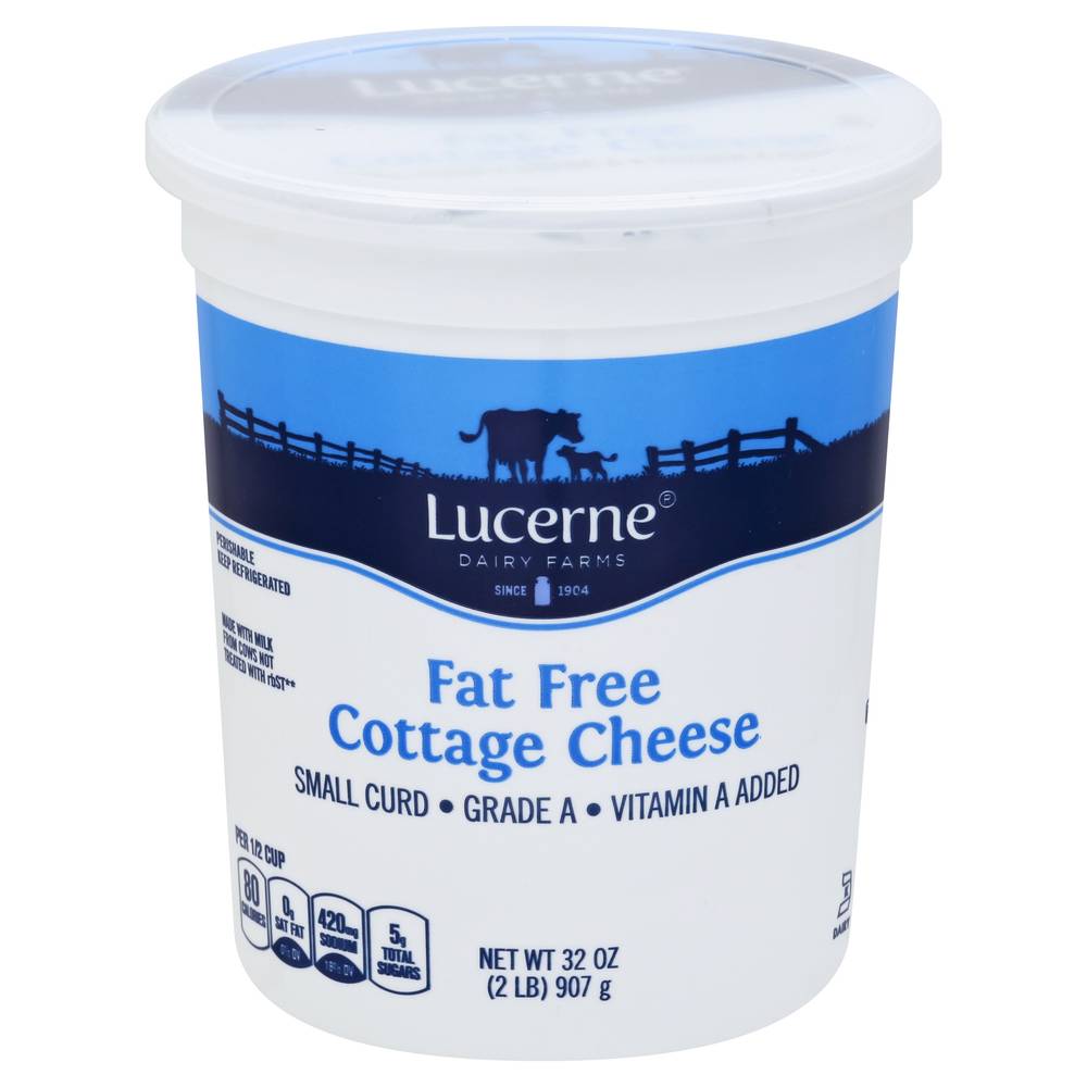 Lucerne Fat Free Cottage Cheese (32 oz)