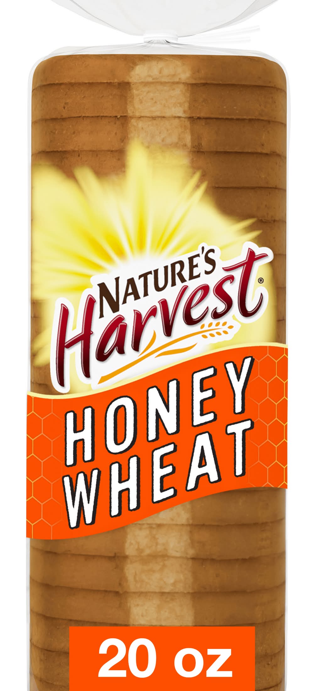 Nature's Harvest Honey Wheat Bread (20 oz)