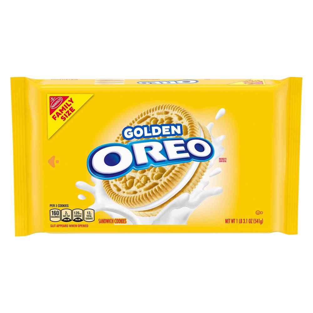 Oreo Golden Sandwich Cookies (541 g)