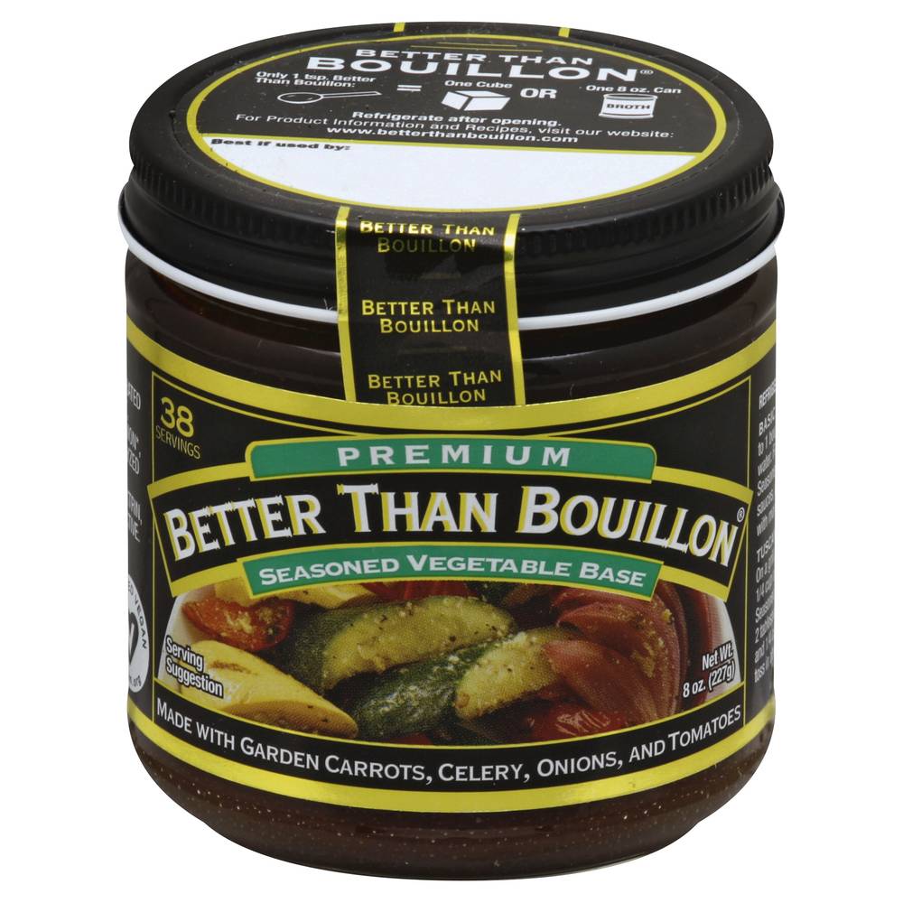 Better Than Bouillon Premium Seasoned Vegetable Base