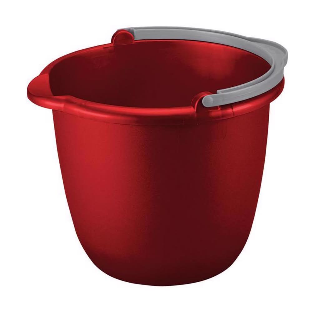 Sterilite 10 Qt Bucket Red
