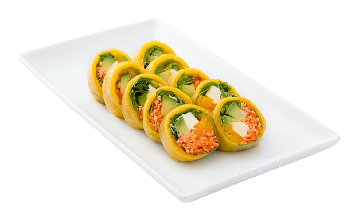 Spicy Mango Salad Wrap