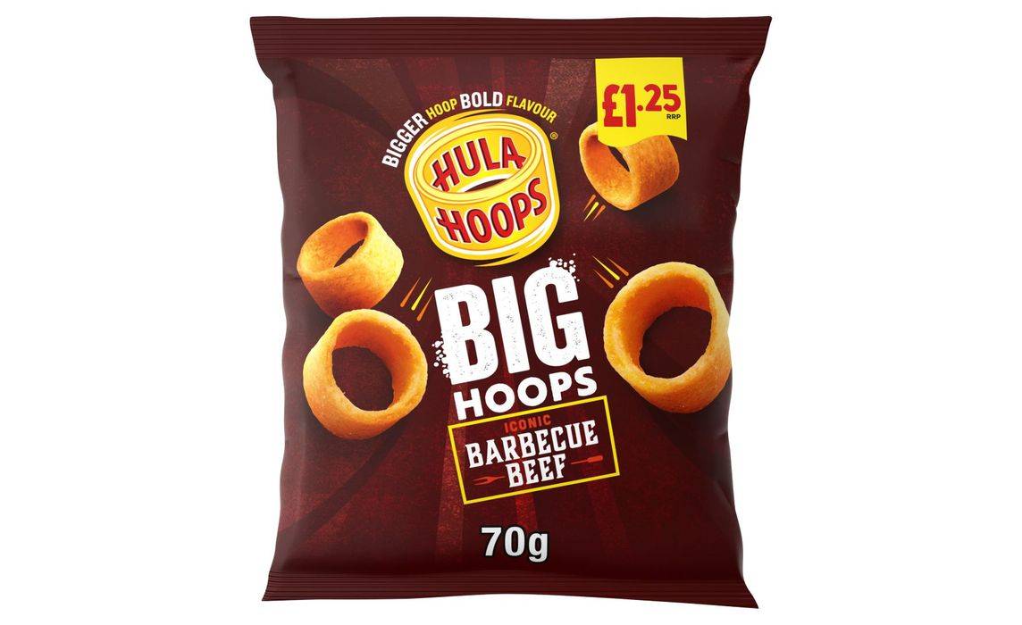 Big Hoops BBQ Beef 70g (404760)