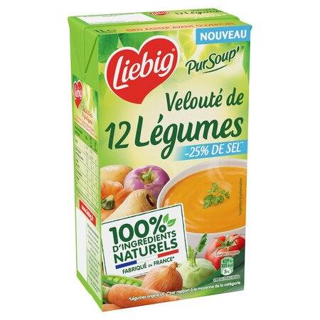 Soupe Velouté de 12 légumes LIEBIG - la brique de 1L