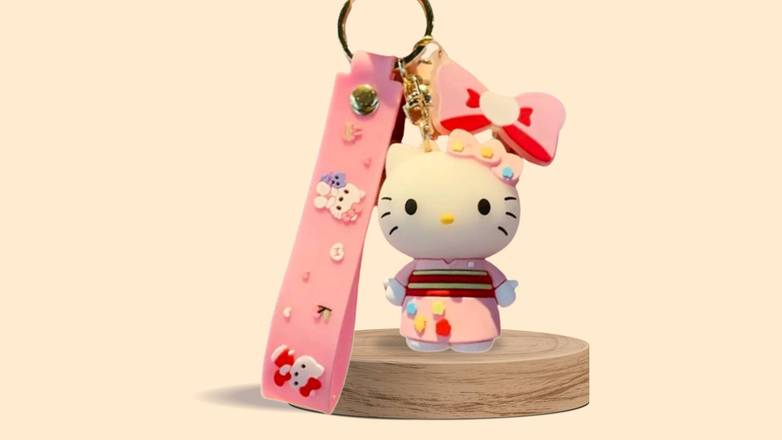Sanrio Hello Kitty-Pink Keychain