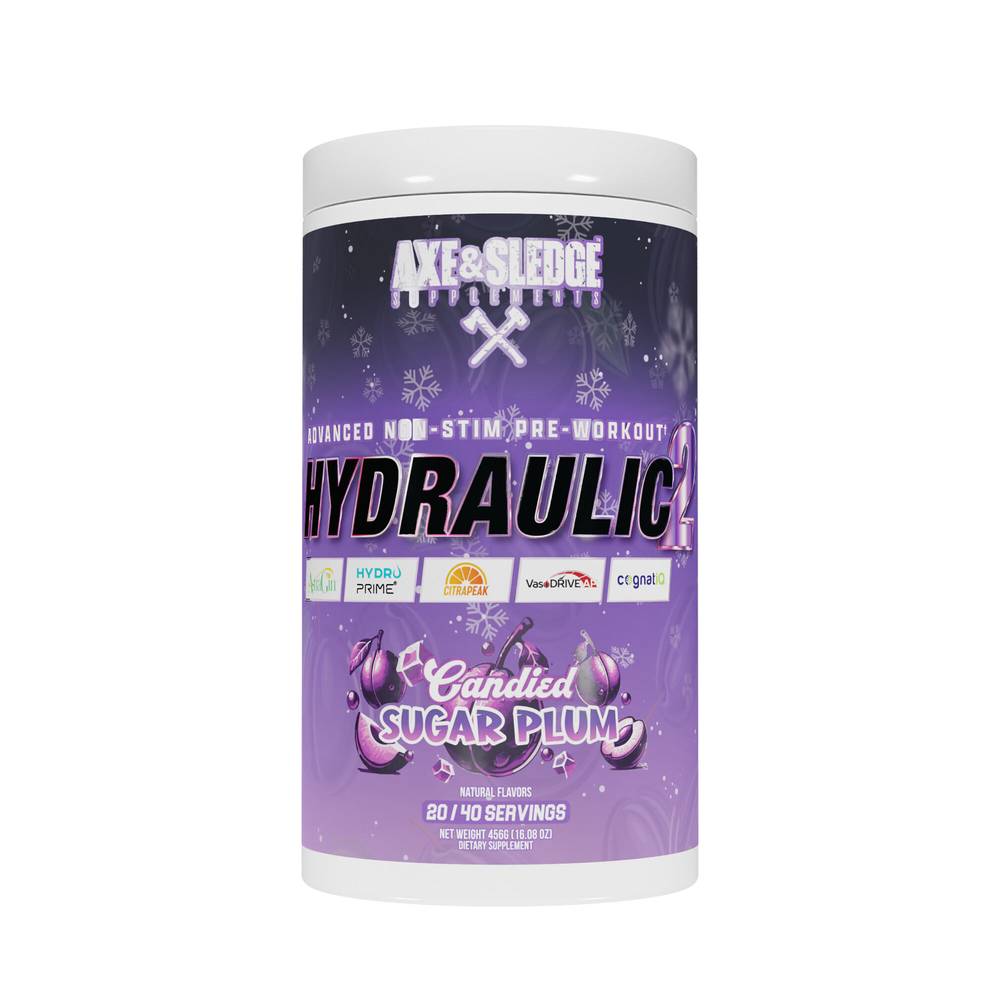 Hydraulic 2 Non-Stim Pre-Workout - Candied Sugar Plum (40 Servings) (1 Unit(s))