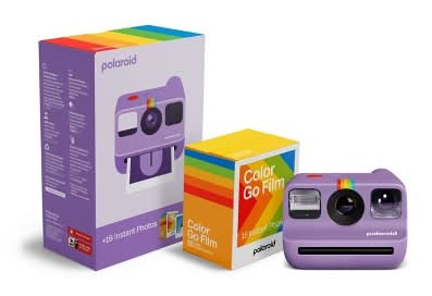 Polaroid Go Everything Bundle Film Camera, Purple