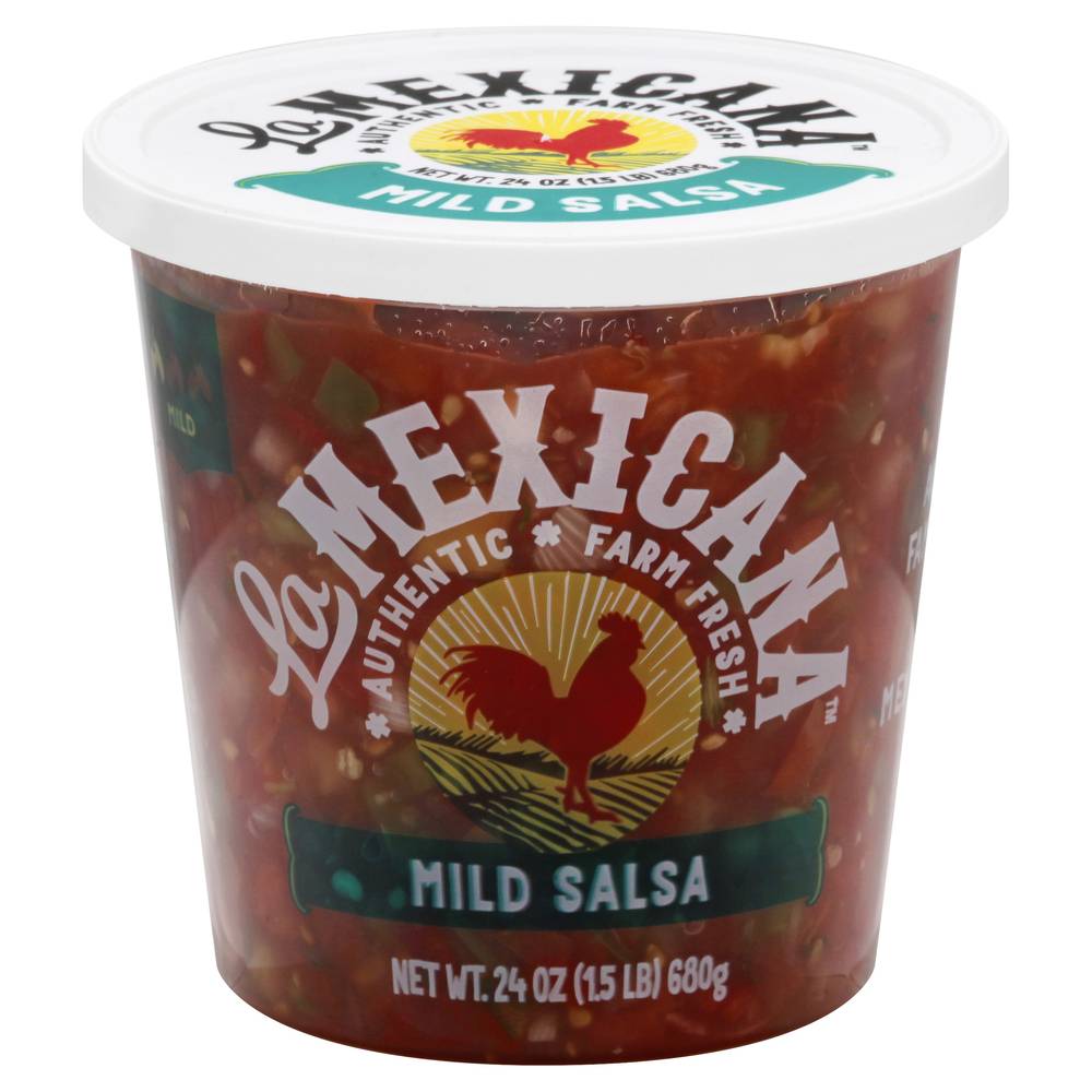 La Mexicana Authentic Farm Fresh Mild Salsa (24 oz)