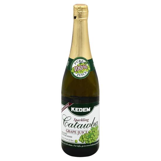 Kedem Kosher Sparkling Catawba Grape Juice (25.4 fl oz)