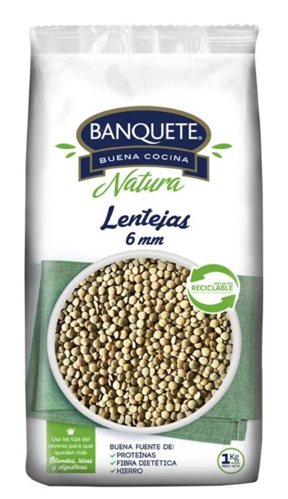 Banquete · Lentejas 6 mm (1 kg)