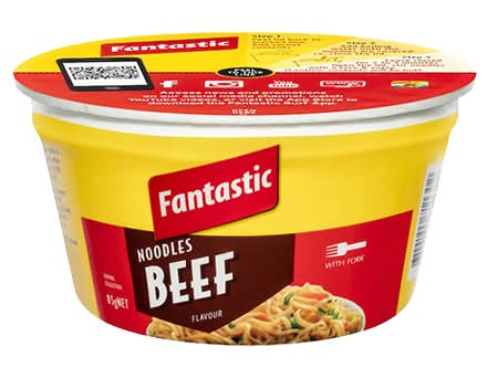 Fantastic Beef Noodles Bowl 85G