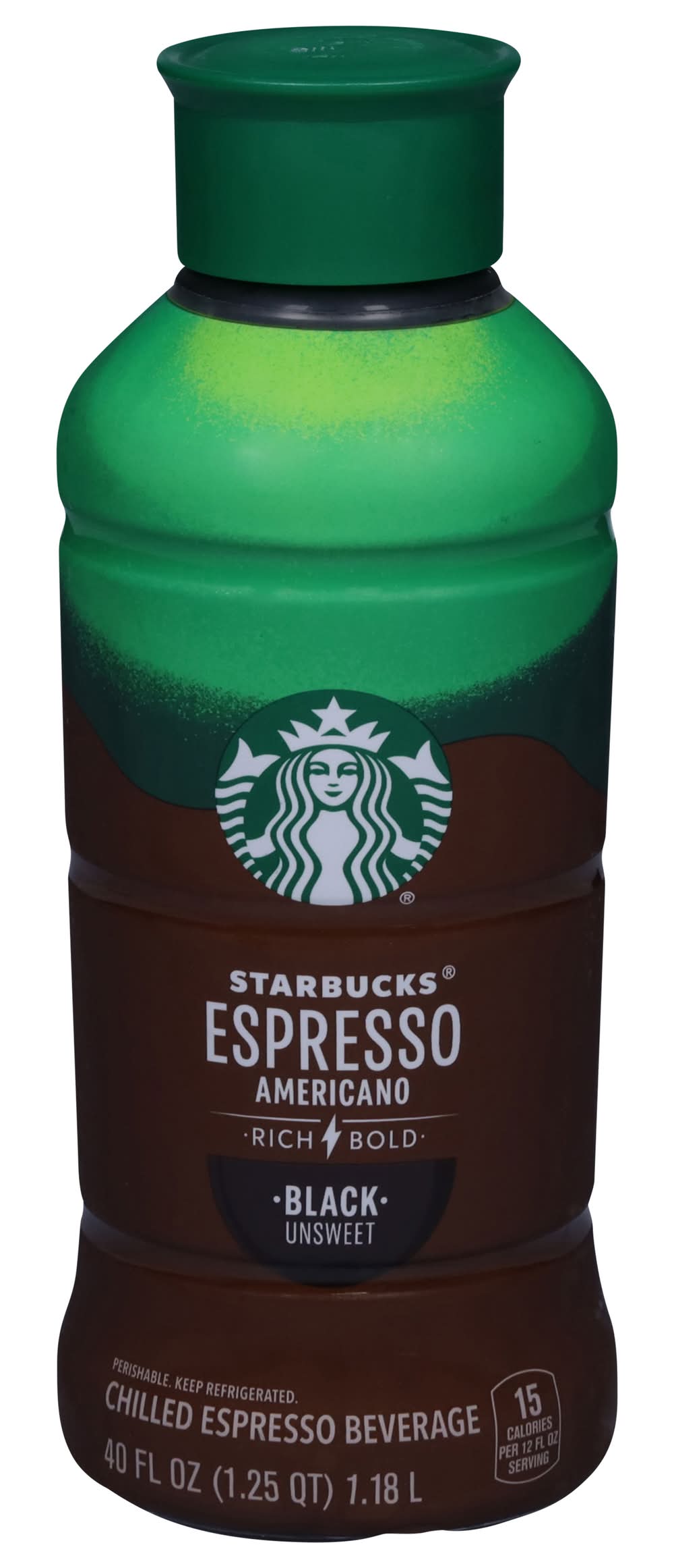 Starbucks Espresso Americano Unsweet Black Coffee (40 fl oz)