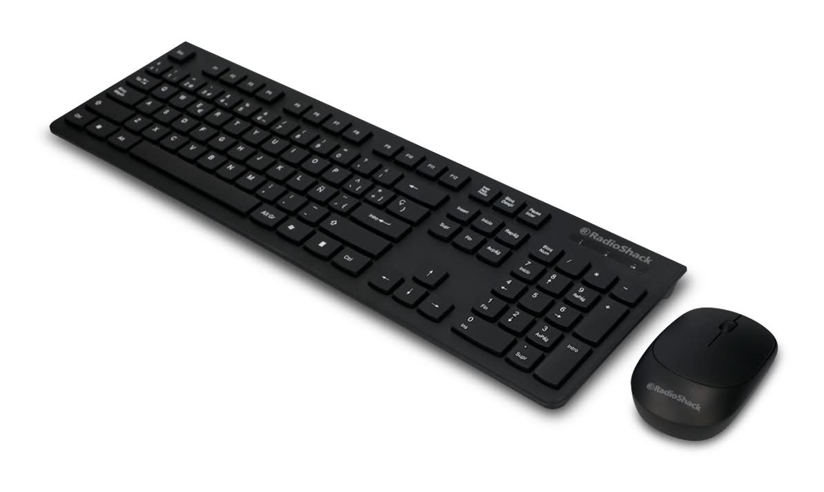 RadioShack · Kit teclado y mouse gk-9, negro (2 un)