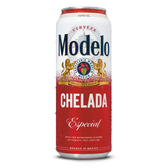Modelo Chelada Especial Mexican Import Beer (23 fl oz)