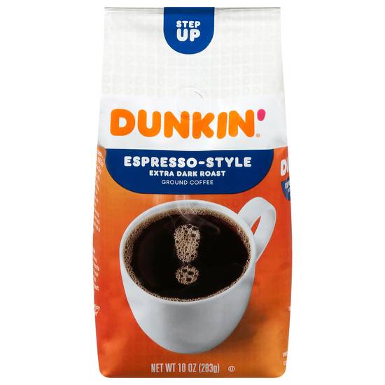 Dunkin' Espresso Style Extra Dark Roast Coffee (10 oz)