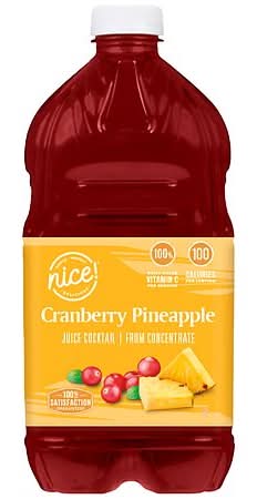 Nice! Juice Cocktail, Cranberry Pineapple (64 fl oz)