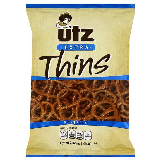 Utz Extra Thin Pretzels (3.9 oz)