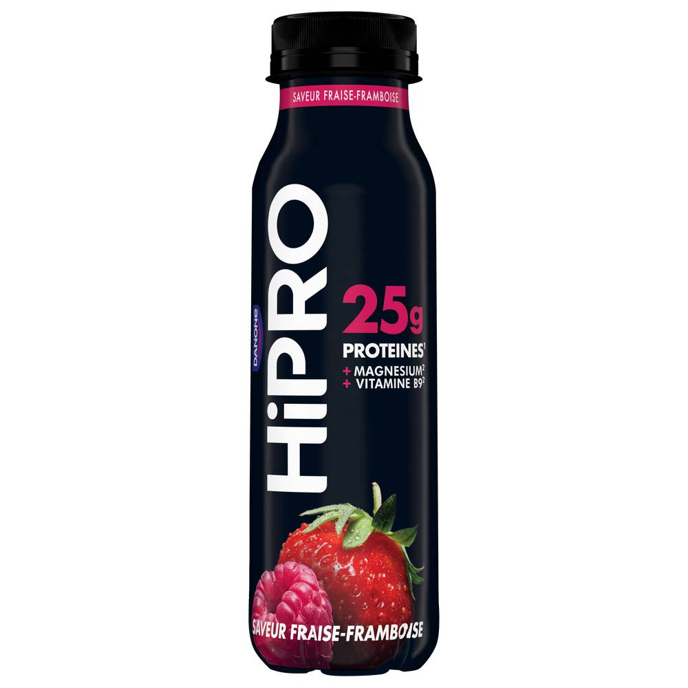 Hipro - Boisson protéinée fraise framboise (291ml)