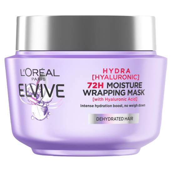 L'Oréal Elvive Hydra Hyaluronic Acid Hair Mask For Dry Hair (300ml)