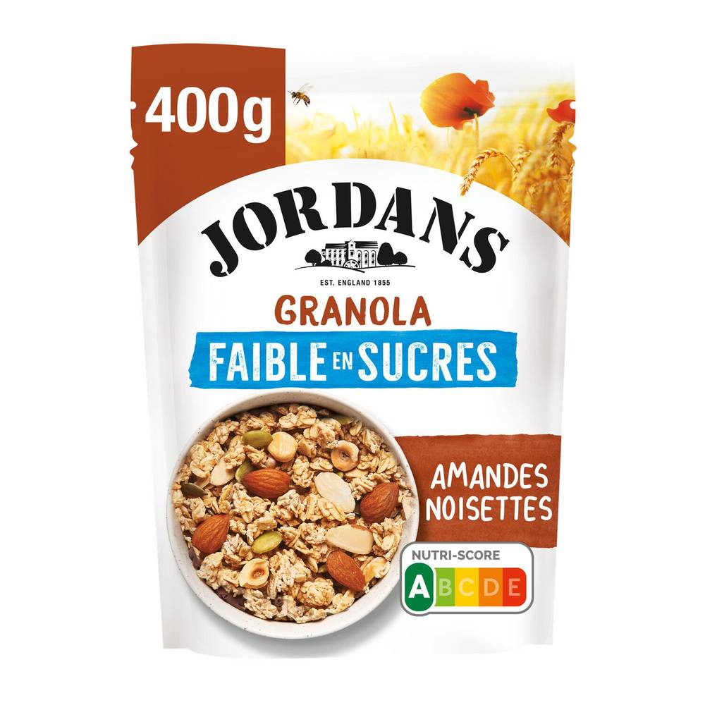 Jordans - Granola amandes noisettes et graines