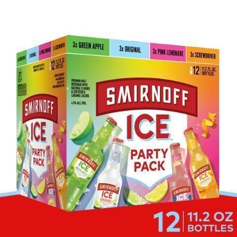 Smirnoff Ice Party Pack 12 Pack 11.2oz Bottles