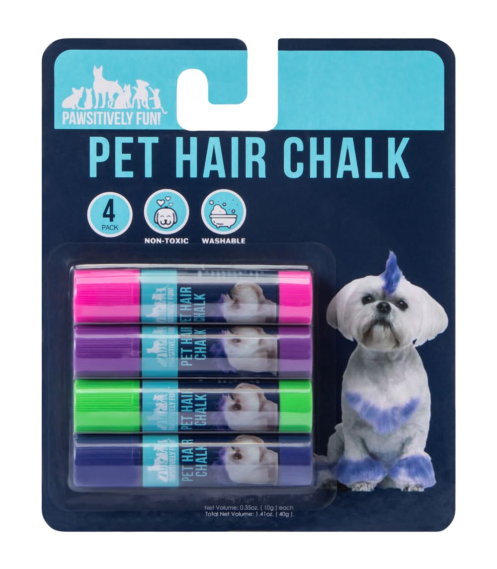 Pet Hair Chalk 4-Pack 1.4oz